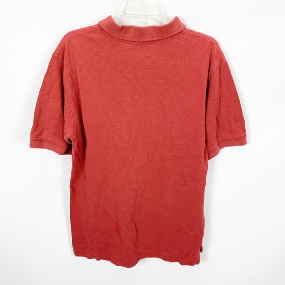 Daniel Cremieux Medium Red Polo Shirt Cotton - Picture 3 of 4